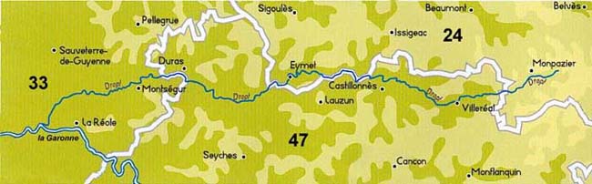 carte de la vallée
