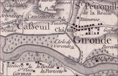 le confluent Drot-Garonne selon Belleyme